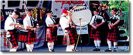 ПКиО " Сокольники " .Праздник шотландской музыки.Выступает " Dumbarton Pipe Band ”. 